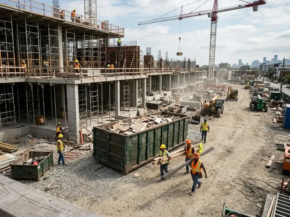 commercial-construction-site-w-002 — frequently asked questions, Low Cost Construction Dumpster Rental in Captain Cook, HI